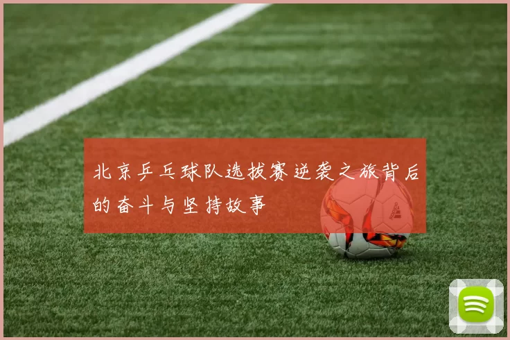 北京乒乓球队选拔赛逆袭之旅背后的奋斗与坚持故事