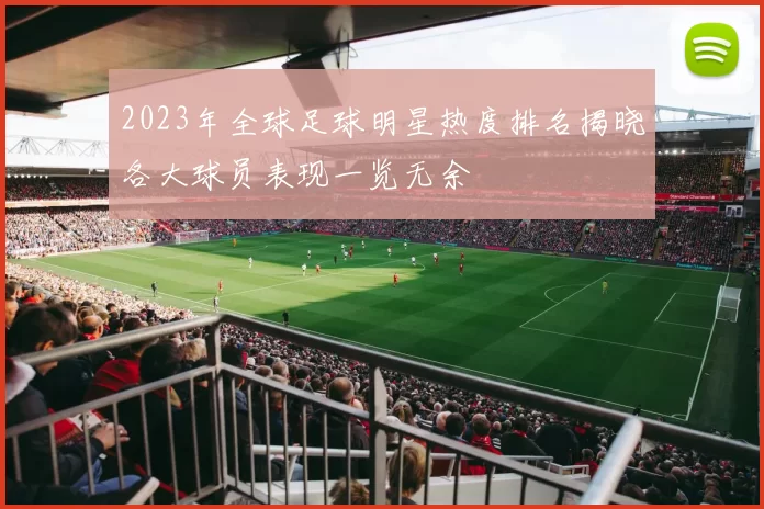 2023年全球足球明星热度排名揭晓各大球员表现一览无余